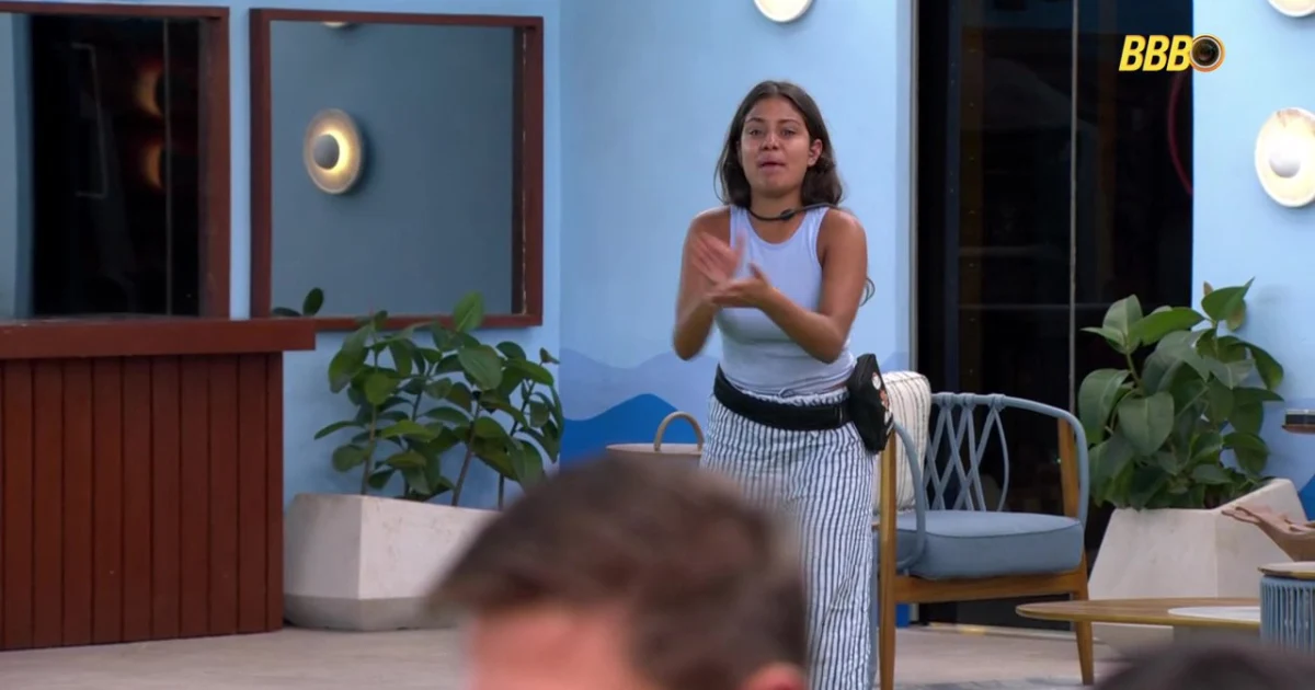 BBB 26: Gabriela arremessa VIP no chão após briga com Jonas