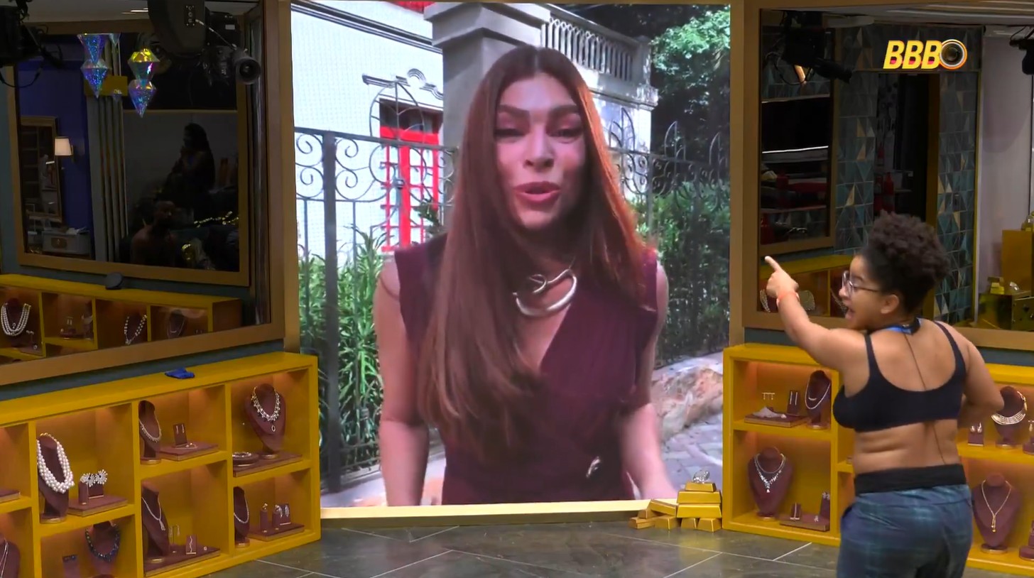 BBB 26: Xamã e Negra Li agitam festa em noite de paredão tenso