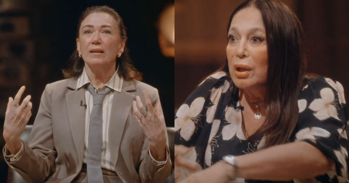 Susana Vieira reage a Lilia Cabral na TV: 'Tô com vergonha'